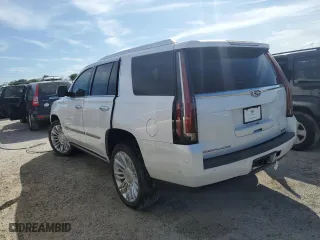 2020 Cadillac Escalade Platinum with VIN 1GYS3DKJ6LR232030, listed as a Copart auction lot 74191254 with 76,209 mi miles and Non Repairable. Bid and sale history available at carsss.com. Image 2.
