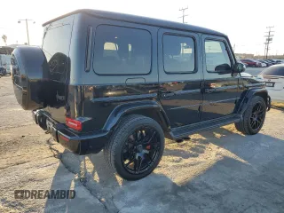 2019 Mercedes-Benz G 63 AMG with VIN WDCYC7HJXKX310242, listed as a Copart auction lot 46267745 with 69,171 mi miles and Salvage title. Bid and sale history available at DreamBid. Image 3.