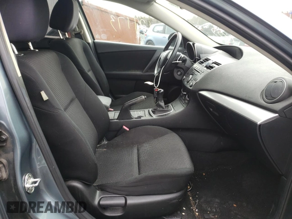 2012 Mazda 3 GX with VIN JM1BL1KFXC1532250, listed as a Copart auction lot 38709862 with 121,173 mi miles and Salvage Title. Bid and sale history available at carsss.com. Image 5.