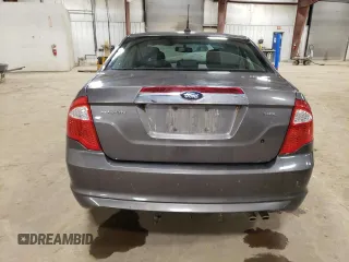 2011 Ford Fusion SEL with VIN 3FAHP0JA1BR345813, listed as a Copart auction lot 46787025 with 183,067 mi miles and Salvage Title. Bid and sale history available at carsss.com. Image 6.