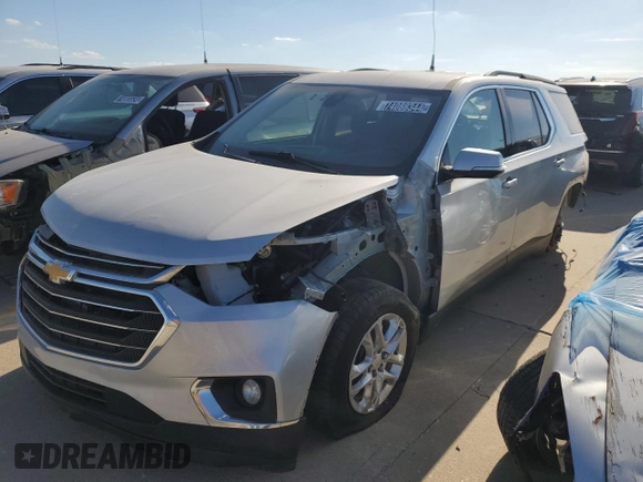 2020 Chevrolet Traverse LT Cloth with VIN 1GNEVMKW4LJ191332, listed as a Copart auction lot 74088344 with 0 mi miles and Clean Title. Bid and sale history available at carsss.com. Image 1.