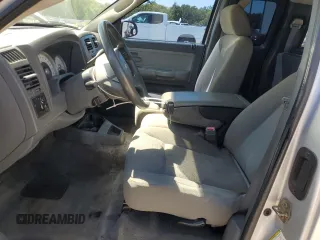 2006 Dodge Dakota SLT with VIN 1D7HE42K36S554565, listed as a Copart auction lot 53402695 with 144,433 mi miles and Salvage Title. Bid and sale history available at carsss.com. Image 7.