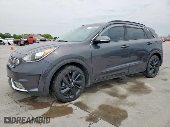 2018 Kia Niro EX with VIN KNDCC3LC5J5160617, listed as a Copart auction lot 52255305 with 168,875 mi miles and Clean Title. Bid and sale history available at carsss.com. Image 1.