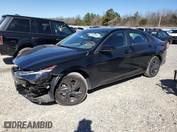 2023 Hyundai Elantra SEL with VIN KMHLM4AG7PU609203, listed as a Copart auction lot 47626835 with 15,098 mi miles and Salvage Title. Bid and sale history available at DreamBid. Image 1.