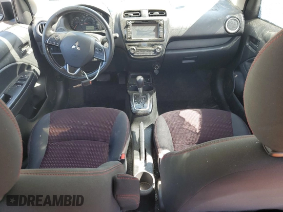 2020 Mitsubishi Mirage G4 SE with VIN ML32F4FJ8LHF13197, listed as a Copart auction lot 55617694 with 32,311 mi miles and Salvage Title. Bid and sale history available at carsss.com. Image 8.