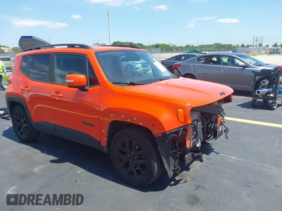 2017 Jeep Renegade Latitude with VIN ZACCJABB9HPF64850, listed as a IAAI auction lot 42307751 with 111,022 mi miles and . Bid and sale history available at DreamBid. Image 1.