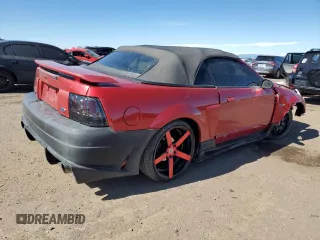 2001 Ford Mustang GT Deluxe with VIN 1FAFP45X21F124584, listed as a Copart auction lot 54274484 with 108,110 mi miles and Salvage Title. Bid and sale history available at carsss.com. Image 3.