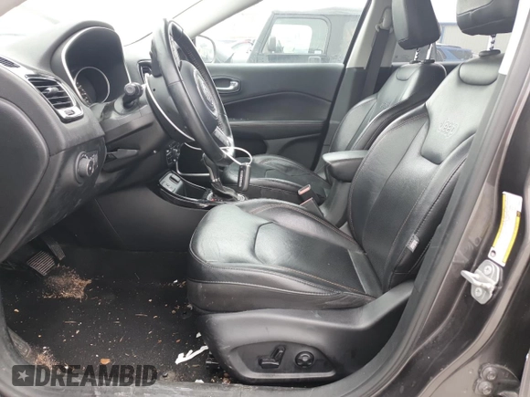 2018 Jeep Compass Limited with VIN 3C4NJCCB9JT406574, listed as a Copart auction lot 51063875 with 110,779 mi miles and Salvage Title. Bid and sale history available at carsss.com. Image 7.