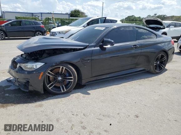 2016 BMW M4 with VIN WBS3R9C52GK338151, listed as a Copart auction lot 64882884 with Not Provided miles and Salvage Title. Bid and sale history available at carsss.com. Image 1.