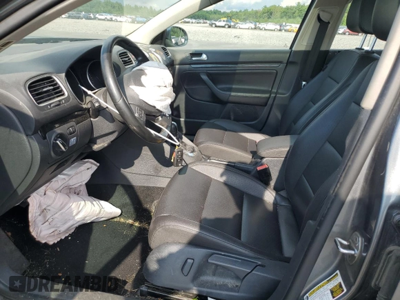 2014 Volkswagen Jetta SportWagen TDI w/Sunroof & Nav with VIN 3VWPL7AJ2EM624468, listed as a Copart auction lot 64818484 with 120,346 mi miles and Salvage Title. Bid and sale history available at carsss.com. Image 7.