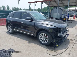 2016 Audi Q5 Premium Plus with VIN WA1L2AFP9GA061315, listed as a IAAI auction lot 42487560 with 114,346 mi miles and . Bid and sale history available at DreamBid. Image 1.