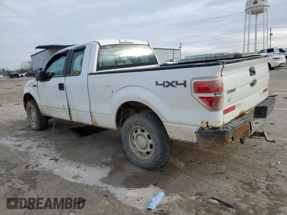 2013 Ford F-150 XL with VIN 1FTEX1EM8DFC06480, listed as a Copart auction lot 42157425 with 0 mi miles and Salvage Title. Bid and sale history available at carsss.com. Image 2.