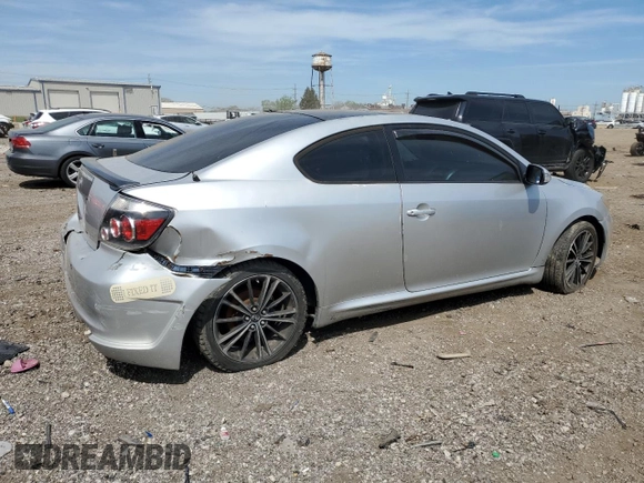 2007 Scion tC Spec with VIN JTKDE177170166896, listed as a Copart auction lot 56724605 with 169,932 mi miles and Salvage title. Bid and sale history available at DreamBid. Image 3.