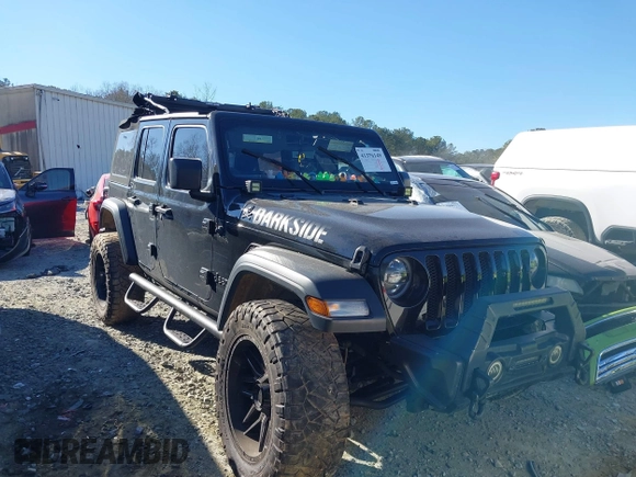 2022 Jeep Wrangler Unlimited Sport with VIN 1C4HJXDNXNW112324, listed as a IAAI auction lot 41376149 with 69,435 mi miles and . Bid and sale history available at DreamBid. Image 13.