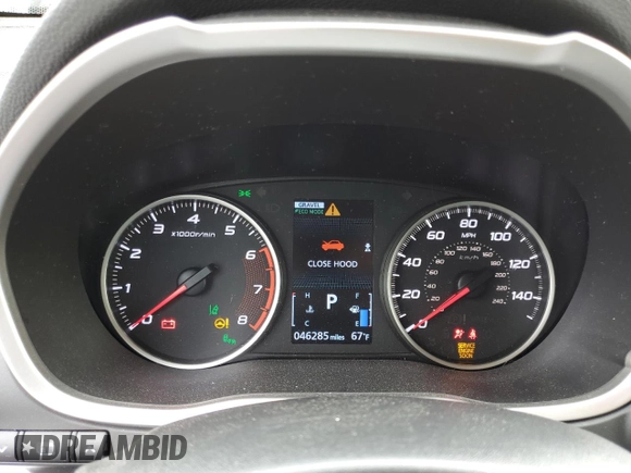 2020 Mitsubishi Eclipse Cross SE with VIN JA4AT5AA4LZ015806, listed as a Copart auction lot 60785775 with 46,285 mi miles and Salvage title. Bid and sale history available at DreamBid. Image 9.