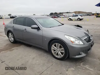 2015 Infiniti Q40 with VIN JN1CV6AP8FM580437, listed as a Copart auction lot 79396094 with 109,527 mi miles and Salvage Title. Bid and sale history available at carsss.com. Image 4.