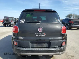 2014 FIAT 500L Trekking with VIN ZFBCFADH2EZ009533, listed as a Copart auction lot 43323265 with 126,887 mi miles and Salvage Title. Bid and sale history available at DreamBid. Image 6.
