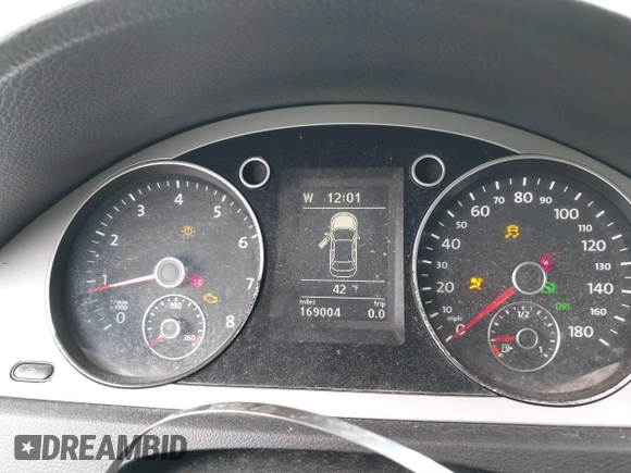 2010 Volkswagen CC Sport with VIN WVWMP7AN0AE539755, listed as a IAAI auction lot 41689569 with 169,004 mi miles and . Bid and sale history available at DreamBid. Image 7.