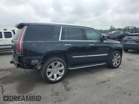 2018 Cadillac Escalade Luxury with VIN 1GYS3BKJ1JR284182, listed as a Copart auction lot 53338935 with 103,398 mi miles and Salvage title. Bid and sale history available at DreamBid. Image 3.