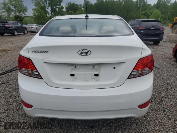 2012 Hyundai Accent GLS z VIN KMHCU4AE9CU243155, wystawiony jako Copart lot #53612565 z przebiegiem 97 636 mil mil oraz Nie do naprawy. Historia ofert i sprzedaży dostępna na DreamBid. Obrazek 6.