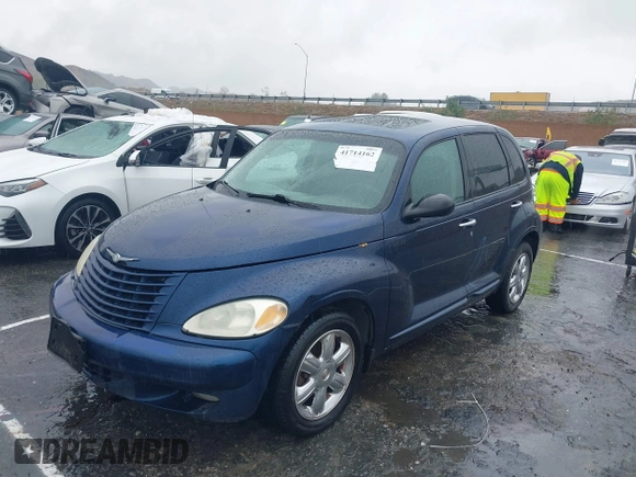 2003 Chrysler PT Cruiser Touring with VIN 3C4FY58B53T560075, listed as a IAAI auction lot 41714162 with 134,578 mi miles. Bid and sale history available at carsss.com. Image 2.