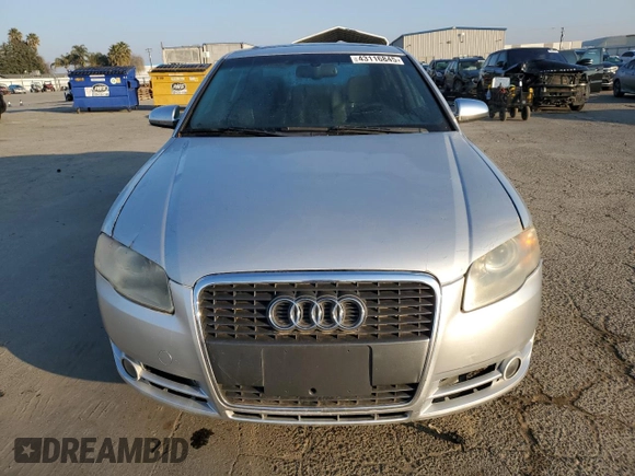 2007 Audi S4 z VIN WAUGL78E87A016558, wystawiony jako Copart lot #43116845 z przebiegiem 143 993 mil mil oraz Tytuł czysty. Historia ofert i sprzedaży dostępna na DreamBid. Obrazek 5.