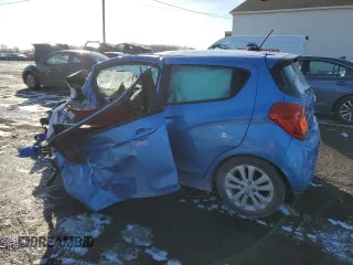 2017 Chevrolet Spark LT with VIN KL8CD6SA1HC756515, listed as a Copart auction lot 44496085 with 0 mi miles and Salvage Title. Bid and sale history available at carsss.com. Image 2.