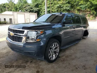 2020 Chevrolet Suburban LT with VIN 1GNSCHKCXLR138349, listed as a Copart auction lot 62193095 with 114,946 mi miles and Salvage title. Bid and sale history available at DreamBid. Image 1.