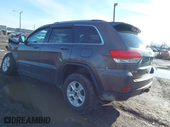 2017 Jeep Grand Cherokee Laredo with VIN 1C4RJFAG5HC836402, listed as a IAAI auction lot 41209574 with 58,875 mi miles. Bid and sale history available at carsss.com. Image 3.