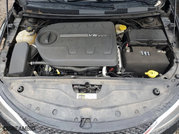 2015 Chrysler 200 C with VIN 1C3CCCEGXFN589313, listed as a Copart auction lot 51570985 with 114,498 mi miles and Salvage Title. Bid and sale history available at carsss.com. Image 11.
