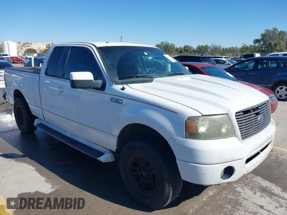 2008 Ford F-150 STX with VIN 1FTRX12W38KE25299, listed as a IAAI auction lot 41748495 with 202,914 mi miles and . Bid and sale history available at DreamBid. Image 1.