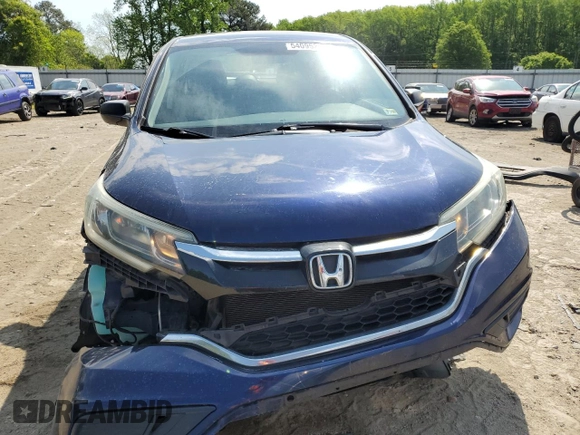 2015 Honda CR-V LX with VIN 2HKRM4H3XFH630489, listed as a Copart auction lot 54095235 with 111,231 mi miles and Salvage Title. Bid and sale history available at DreamBid. Image 5.