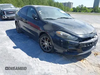 2014 Dodge Dart SXT with VIN 1C3CDFBB4ED868560, listed as a IAAI auction lot 41052009 with 116,476 mi miles. Bid and sale history available at carsss.com. Image 1.