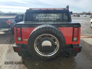 2005 Hummer H2 SUT with VIN 5GRGN22U15H119517, listed as a Copart auction lot 87630225 with 166,742 mi miles and Salvage Title. Bid and sale history available at carsss.com. Image 6.