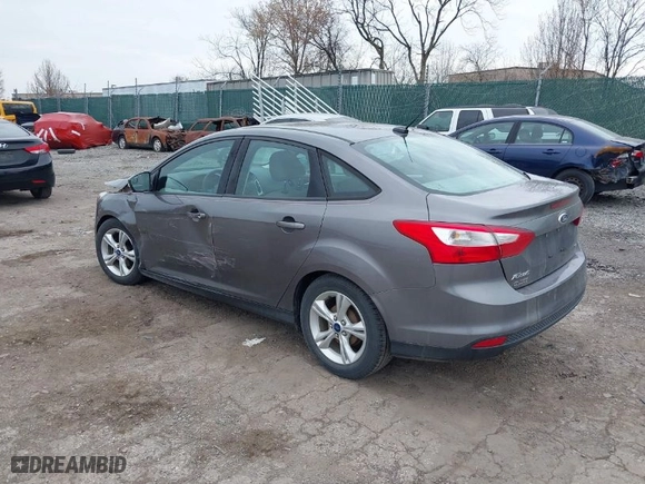 2014 Ford Focus SE with VIN 1FADP3F22EL395592, listed as a IAAI auction lot 41915197 with 103,537 mi miles. Bid and sale history available at carsss.com. Image 3.