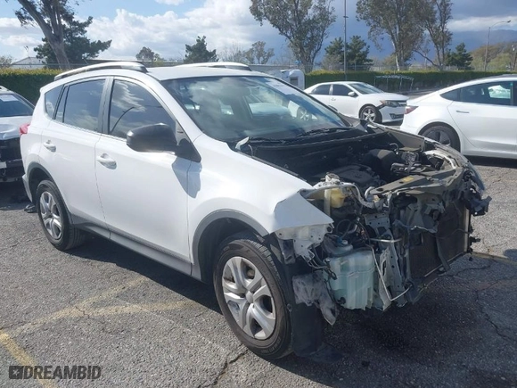 2014 Toyota RAV4 LE with VIN 2T3ZFREV6EW079675, listed as a IAAI auction lot 41893612 with 163,399 mi miles. Bid and sale history available at carsss.com. Image 1.