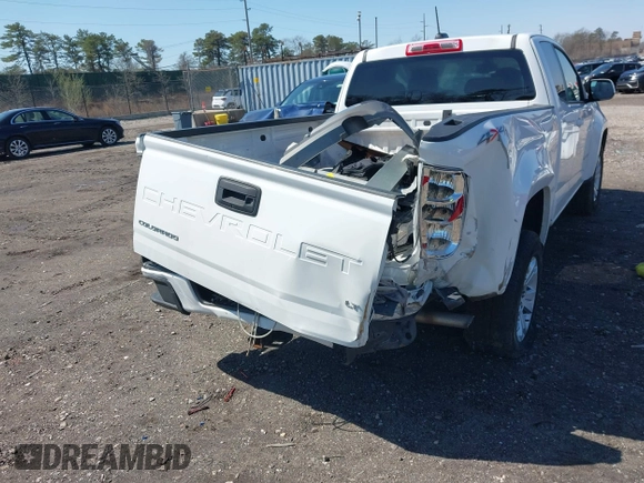 2022 Chevrolet Colorado 4WD LT with VIN 1GCHTCEA9N1306385, listed as a IAAI auction lot 41935040 with 84,480 mi miles and . Bid and sale history available at DreamBid. Image 6.