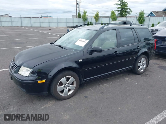 2003 Volkswagen Jetta GLS with VIN WVWSE61J63W169039, listed as a IAAI auction lot 42468003 with 206,405 mi miles and . Bid and sale history available at DreamBid. Image 2.
