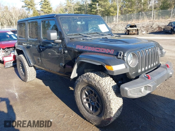 2023 Jeep Wrangler Rubicon with VIN 1C4JJXFGXPW682231, listed as a IAAI auction lot 41110264 with 15,147 mi miles and . Bid and sale history available at DreamBid. Image 1.