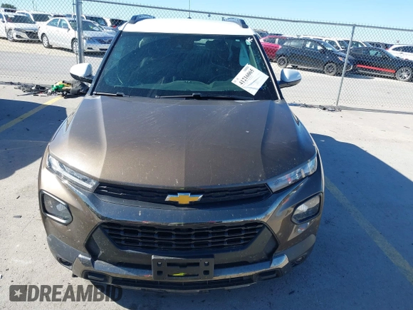 2022 Chevrolet TrailBlazer ACTIV with VIN KL79MVSL8NB058981, listed as a IAAI auction lot 41216065 with 54,200 mi miles and . Bid and sale history available at DreamBid. Image 12.