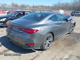 2017 Infiniti Q60 Sport with VIN JN1EV7EL0HM552298, listed as a IAAI auction lot 41834710 with 73,279 mi miles. Bid and sale history available at carsss.com. Image 4.