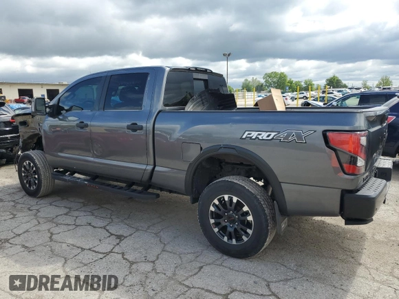 2021 Nissan Titan Pro-4X с VIN 1N6AA1FB7MN512375, выставлен на аукционе Copart как лот 58006765 с пробегом 36 959 миль миль и Списание • Salvage title. История ставок и продаж доступна на DreamBid. Изображение 2.