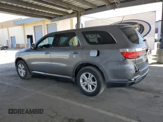 2012 Dodge Durango SXT with VIN 1C4RDHAG5CC180746, listed as a Copart auction lot 53272455 with 206,012 mi miles and Salvage Title. Bid and sale history available at carsss.com. Image 2.