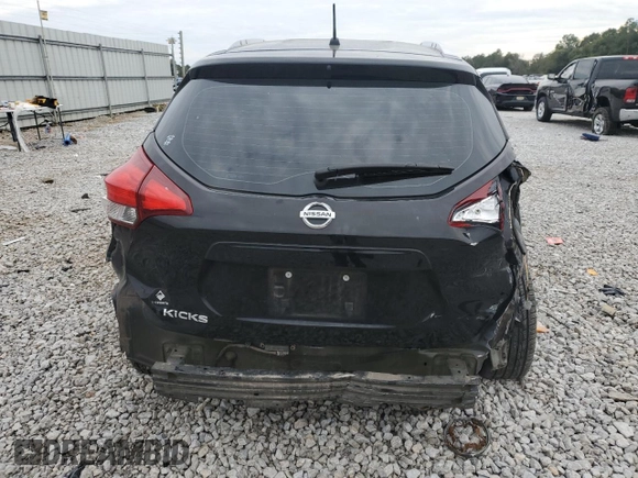 2018 Nissan Kicks S with VIN 3N1CP5CU0JL511848, listed as a Copart auction lot 41672295 with 128,152 mi miles and Salvage title. Bid and sale history available at DreamBid. Image 6.