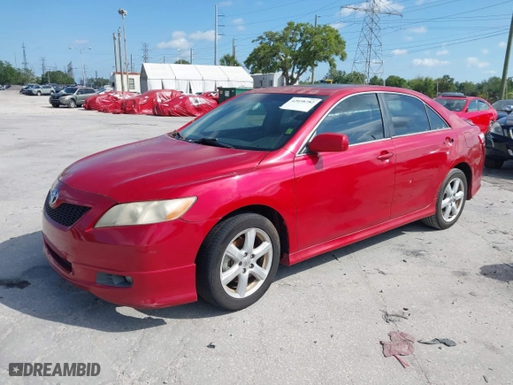 2009 Toyota Camry with VIN 4T1BE46K69U356402, listed as a IAAI auction lot 42038782 with 1 mi miles. Bid and sale history available at carsss.com. Image 2.