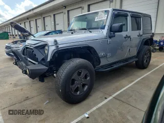 2016 Jeep Wrangler Unlimited Sahara z VIN 1C4BJWEG6GL168944, wystawiony jako Copart lot #61650615 z przebiegiem 66 016 mil mil oraz Szkoda całkowita • Salvage title. Historia ofert i sprzedaży dostępna na DreamBid. Obrazek 1.