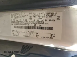 2016 Ford Transit Cargo with VIN 1FTBW3XG0GKB01940, listed as a Copart auction lot 83656984 with 267,660 mi miles and Salvage Title. Bid and sale history available at carsss.com. Image 14.