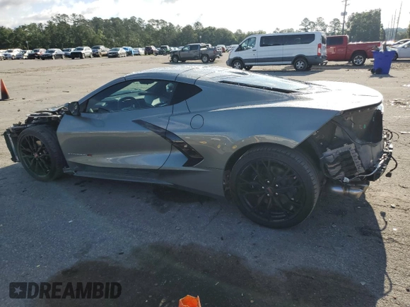 2024 Chevrolet Corvette 1LT with VIN 1G1YA2D48R5119416, listed as a Copart auction lot 57815215 with 11,261 mi miles and Non repairable. Bid and sale history available at DreamBid. Image 2.
