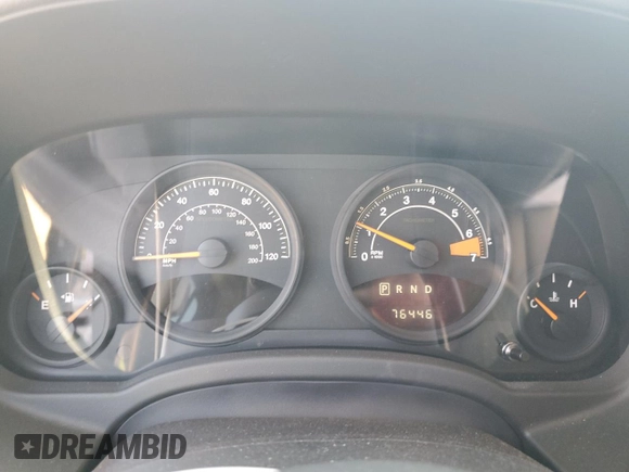2014 Jeep Patriot Sport z VIN 1C4NJPBB7ED813331, wystawiony jako Copart lot #58982415 z przebiegiem 76 446 mil mil oraz Szkoda całkowita • Salvage title. Historia ofert i sprzedaży dostępna na DreamBid. Obrazek 9.