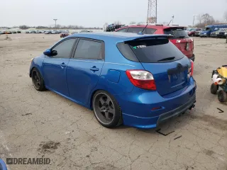 2010 Toyota Matrix XRS with VIN 2T1ME4EE2AC006291, listed as a Copart auction lot 46643143 with 116,032 mi miles and Non Repairable. Bid and sale history available at carsss.com. Image 2.